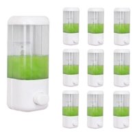 Genérico - 10 Dispensador Jabón Líquido Gel Shampoo 500 Ml Baño Cocina