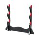 thumbnail image 4 of Samurai Sword Holder Stand Madera Terciopelo Acolchado Exquisitos Accesorios Durables 3 Niveles, 4 of 5