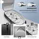 thumbnail image 3 of Estuche de Transporte AARONMEI Compatible con Meta Quest 3/3S Blanco Negro, 3 of 3