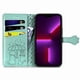 thumbnail image 3 of Funda Cartera FOXDOCK para iPhone 13 ProMax , Flip PU con Relieve de Gatos y Perros, Tarjetero y Soporte, 3 of 6