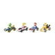 thumbnail image 3 of Vehículos de Juguete Hot Wheels Mario Kart 4 piezas Yoshi, Peach, Mario, Shy Guy, 3 of 3