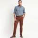thumbnail image 1 of Pantalón Frente Plano Slim Fit Ladrillo, 1 of 3
