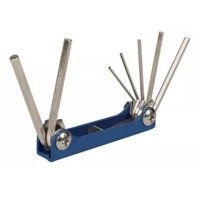 Truper - Juego De 9 Llaves Allen, Tipo Navaja,