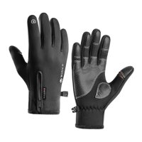 Magideal - , Guantes De Montar Con Pantalla Táctil, Guantes De Invierno Cálidos Y Portátiles, Guantes De Invierno Para Correr, Hombres, Acampar, Conducir, Despla L