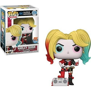 ¡Funko Pop! Dc Heroes: Harley Quinn Con Figura De Vinil Boombox, Multicolor, 3.75 Pulgadas Funko Pop