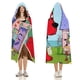 thumbnail image 3 of Clifford, el Gran Perro Rojo Manta Capa con Capucha Anti-Bolitas, Manta de Lana Ártica Suave, Manta Portátil de Felpa Ligera y Lujosa, Poncho para Siesta en Casa y Oficina, 100*130cm, 3 of 6