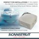thumbnail image 3 of Caja de conexiones eléctricas impermeable Scanstrut SB-8-5 de 5 vías, 3 of 6