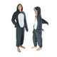 thumbnail image 1 of ¡Onesie Funziez! Fearsome Shark para adultos, corte ajustado, unisex, 1 of 3