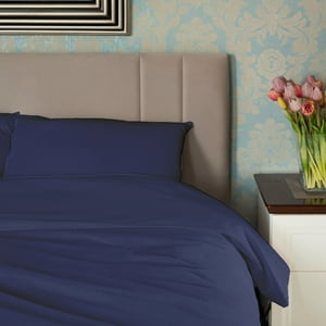 Juego De Sábanas Nautica 3Piezas Microfibra 1,5 Plazas Azul Marino