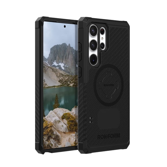 Funda Rokform Rugged Series para Galaxy S23 Ultra, color negro