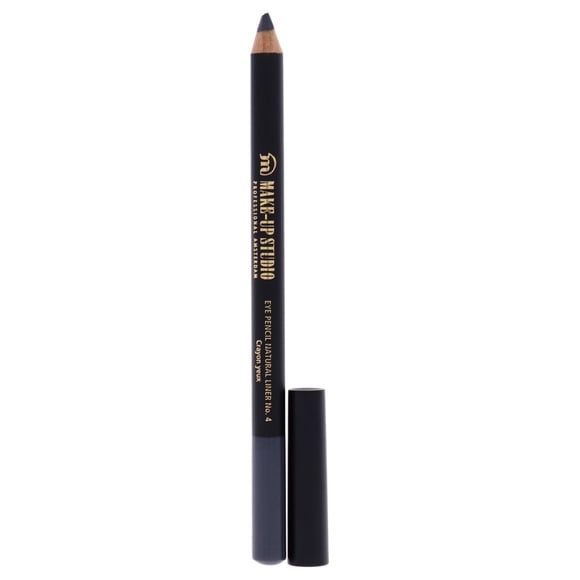 Lápiz Delineador Make-Up Studio Natural Liner 0.0047 oz Gris Mujer