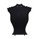 thumbnail image 1 of Novedad sector de plástico forma perno collar cadena joyería pantalla de pie negro, 1 of 3