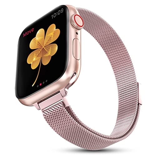 Ctybb - Compatible Con Apple Watch Band 38mm 40mm 41mm 42mm 44mm 45mm, Acero I