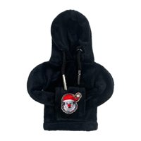 Magideal - Funda De Perilla De Palanca De Cambios Automotriz De Navidad, Funda Con Capucha, Decoración De Navidad, Protector De Engranaje De Perilla Divertido Cabeza De Papá Noel Negro