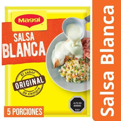 Salsa Blanca (5 Porciones) Sobre 36 G Maggi