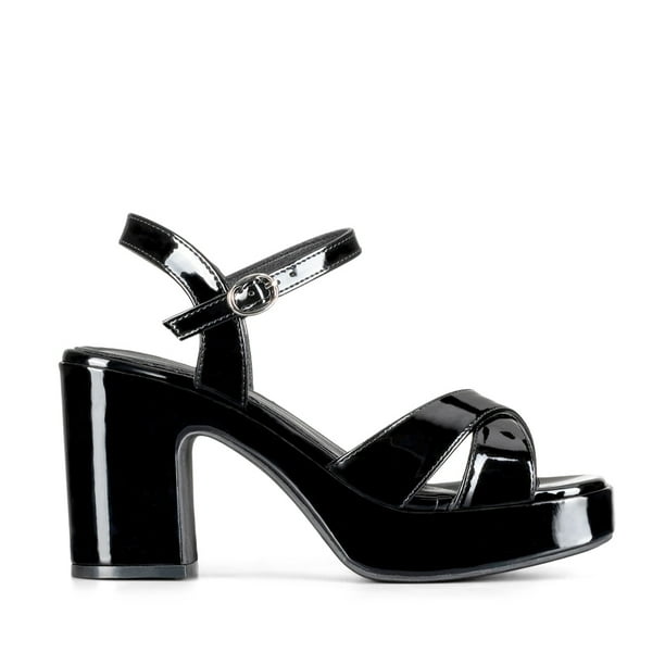 Sandalias Casual Taco Alto Mujer Fiesta Elegante Weide YL86