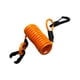 thumbnail image 1 of Conector de interruptor de parada de emergencia para barco, accesorio naranja, fácil de instalar, correa de muñeca escalable resistente al agua de 4, 1 of 5