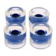 thumbnail image 5 of 4pcs 70mm iluminan ruedas longboard skateboard brillan en la noche 78a azul oscuro, 5 of 5