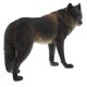 thumbnail image 3 of Modelo Animal Realista Figuras De Acción Playset Kids Toy Black Wolf, 3 of 4