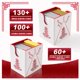thumbnail image 2 of Caja para mazo Venssu estilo comida china, cuero PU, 100 cartas, 2 of 7