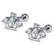 thumbnail image 1 of Aros Seguridad Corona Niñas O Adultos Piercing Helix, 1 of 3