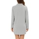 thumbnail image 3 of INSPIRE CHIC Camisón de Manga Larga para Mujer Mezcla de Algodón con Botones y Cuello con Solapa L Gris, 3 of 6