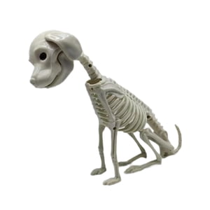 Bothyi - Estatua De Esqueleto De Animal De Halloween, Decoración Aterradora Para El Hogar, Centro De Mesa, Fiesta, Perro