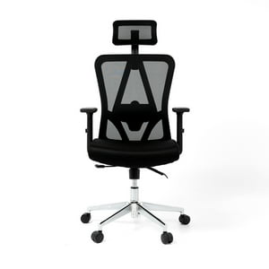 Silla De Escritorio Ergonómica Nairobi Relan Con Soporte Lumbar Y Apoyabrazos Ajustables