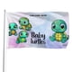 thumbnail image 1 of Bebé Tortuga Bandera impresa con temática, regalo perfecto para fanáticos, amigos y familiares, y adecuada para actividades al aire libre e interiores, decoraciones de fiesta. 60*90CM, 1 of 6