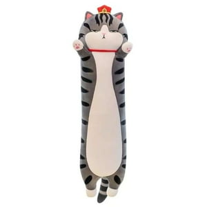 Oem - Peluche Almohada Alargado De Gato Chino Para Niños Y Adultos