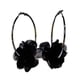 thumbnail image 1 of Aros Argollas Rosa Negro, 1 of 2