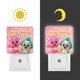 thumbnail image 3 of Pinkfong Luz nocturna LED con sensor de anochecer a amanecer para dormitorio, baño, pasillo, escaleras - Lámpara LED nocturna de enchufe, 0.5W - 1 pieza, 3 of 6