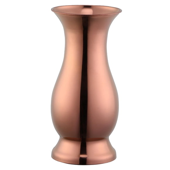 Maceta De Metal De Jarrón De Acero Inoxidable Simple Nórdico Para Adorno De Oficina En Casa Oro Rosa