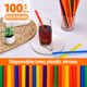 thumbnail image 3 of Pajitas SONGNASS Jumbo Smoothie, 100 unidades, plástico, 0,4 cm x 21 cm, 3 of 7