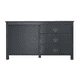 thumbnail image 2 of Rack TV 45" Wooden Black, 2 of 3