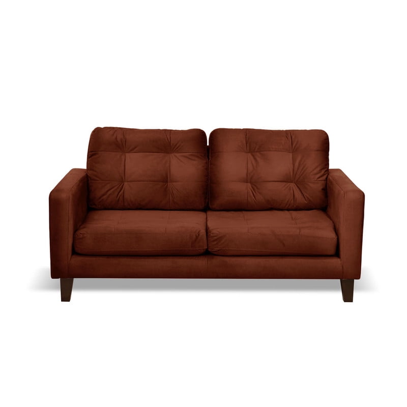Latam Home - Sofa Napoles 2c Tela Velvet Chocolate