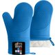 thumbnail image 1 of Guantes para horno GORILLA GRIP de silicona, sin BPA, resistentes al calor, 32 cm, 1 of 9