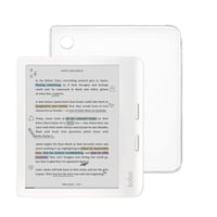 Paquete De Ereader Kobo Libra En Color Blanco Con Funda Y 32 Gb De Almacenamiento