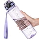thumbnail image 1 of Botella de agua Tritan sin BPA de 32 oz con cierre a prueba de fugas, filtro de frutas y correa de transporte, 1 of 3