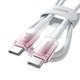 thumbnail image 2 of Cable USB-C a USB-C 60W Carga Rápida 1.2 m Blanco (Blanco) - JOYROOM, 2 of 9