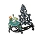 thumbnail image 4 of Soporte para manguera de jardín, montaje en pared, fácil de instalar, estante para manguera de jardín, decoración de pared, hierro fundido resistente 225x16x285cm, 4 of 5