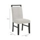 thumbnail image 3 of Sillas de Comedor Elegante Belice Blanco Pack 2 Unidades, 3 of 6