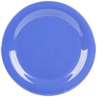 Imahe - Set 3 Plato Melamina Azul 23 Cm