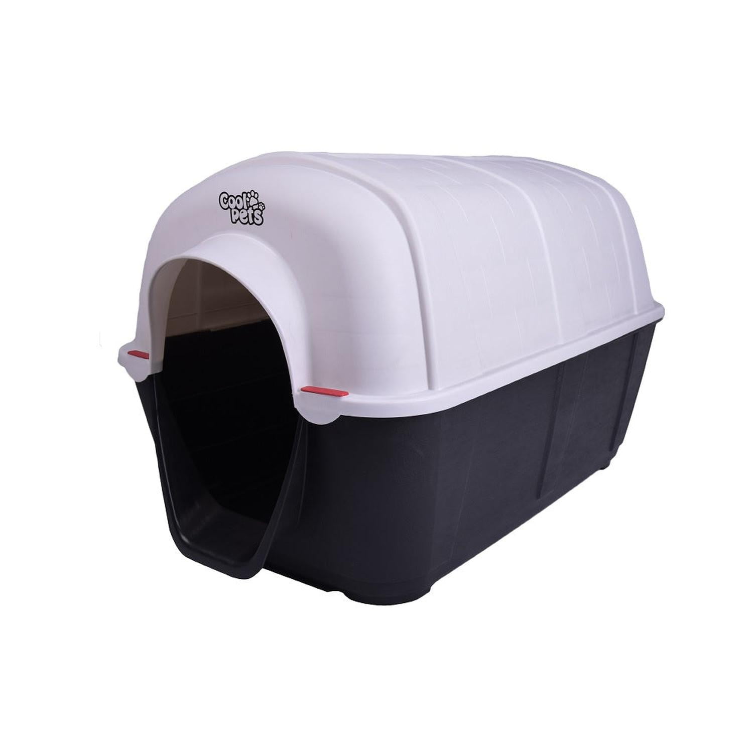 Casa Para Perro Con Ventilación L 92x58x58cm Cool Pets Blanco Tamano Unico