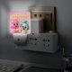 thumbnail image 5 of Pinkfong Luz nocturna LED con sensor de anochecer a amanecer para dormitorio, baño, pasillo, escaleras - Lámpara LED nocturna de enchufe, 0.5W - 1 pieza, 5 of 6