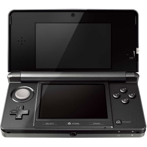 Nintendo 3Ds Cosmo Black + Tarjeta Sd Y Cargador (Reacondicionada)