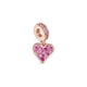 thumbnail image 2 of Dangle Charm Pandora Freehand Heart Con Circonitas Cúbicas Transparentes, 2 of 2