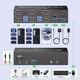 thumbnail image 3 of Conmutador KVM QORESWT 3 monitores 2 PC 4K@60Hz USB 3.0, 3 of 9