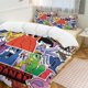 thumbnail image 2 of Garden Of Banban Bedding Set Duvet Cover Comfortable and Lightweight Cartoon Bedding 3 Piece Bed Set, 2 of 5