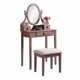 thumbnail image 3 of oniys Madera Moniya Maquillaje Vanidad Mesa y Taberno Conjunto, 3 of 4